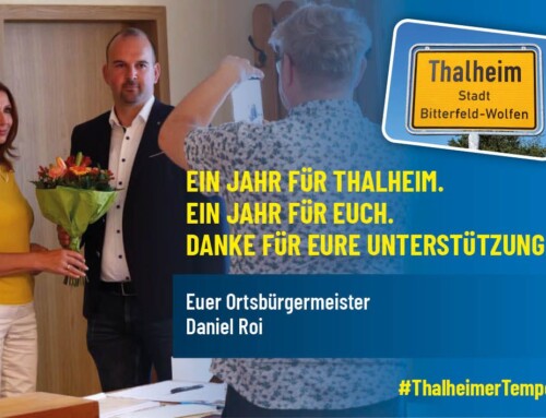Ein Jahr Ortsbürgermeister von Thalheim – Ein persönlicher Rückblick